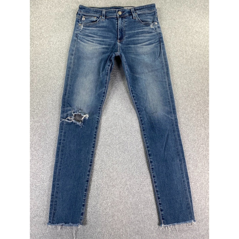 AG Adriano Goldschmied The Farrah Skinny Ankle Women's Size 28R (29x29) Mid Rise